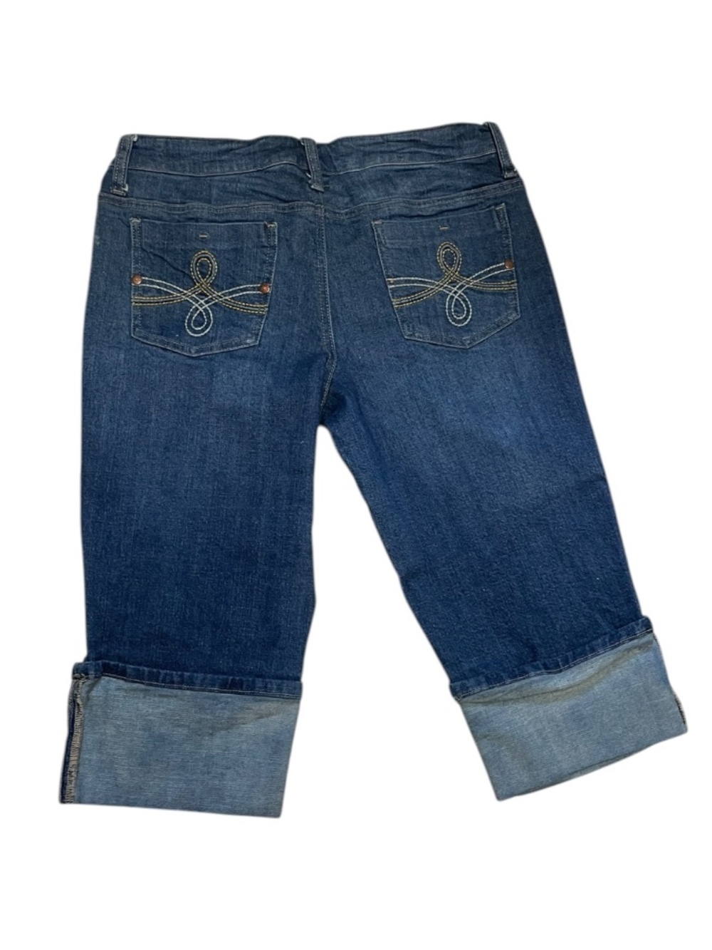 Project by Carbon Juniors' Size 9 Blue Denim Crop Jeans
